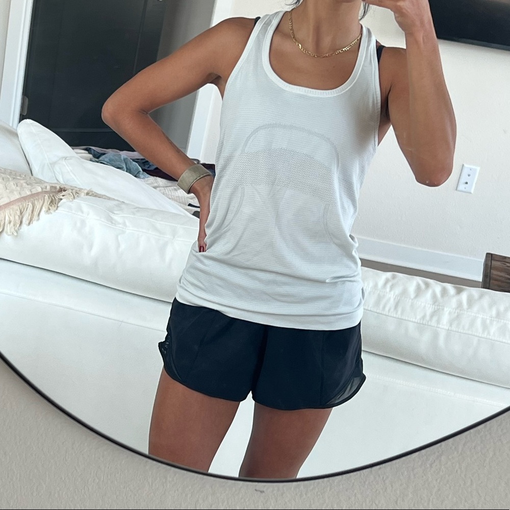 Lululemon White Swiftly Tech Tank